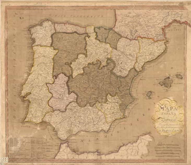 Mapa de los husos horarios