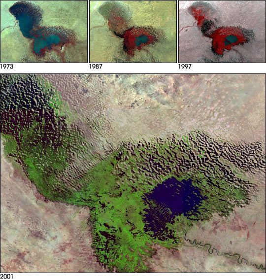 El secado del lago Chad